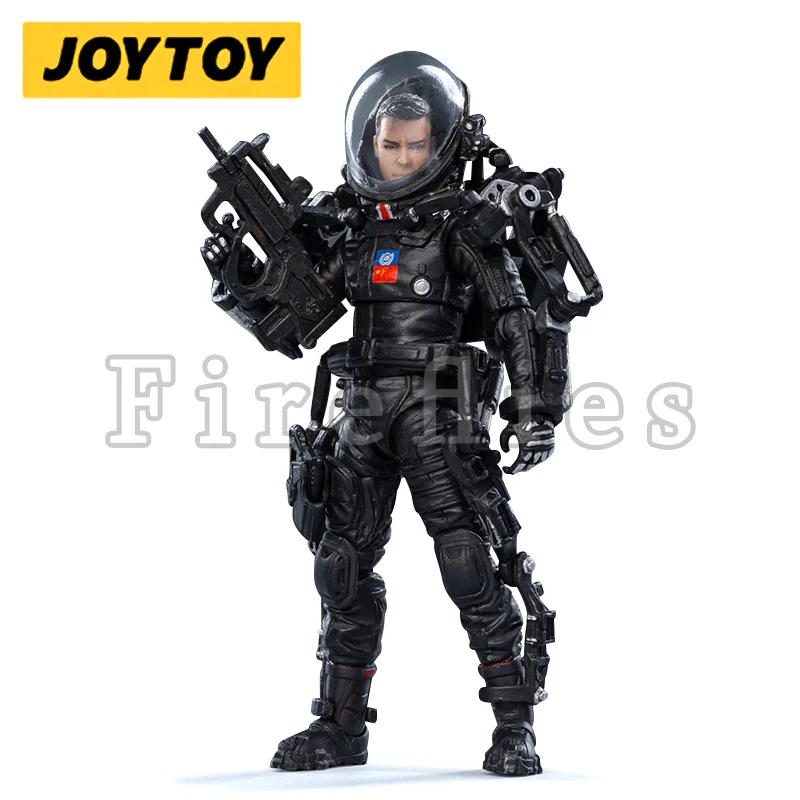 1/18 JOYTOY Action Figure The Wandering Earth China Rescue Team Team  Leader Anime Collection Model Toy For Gift