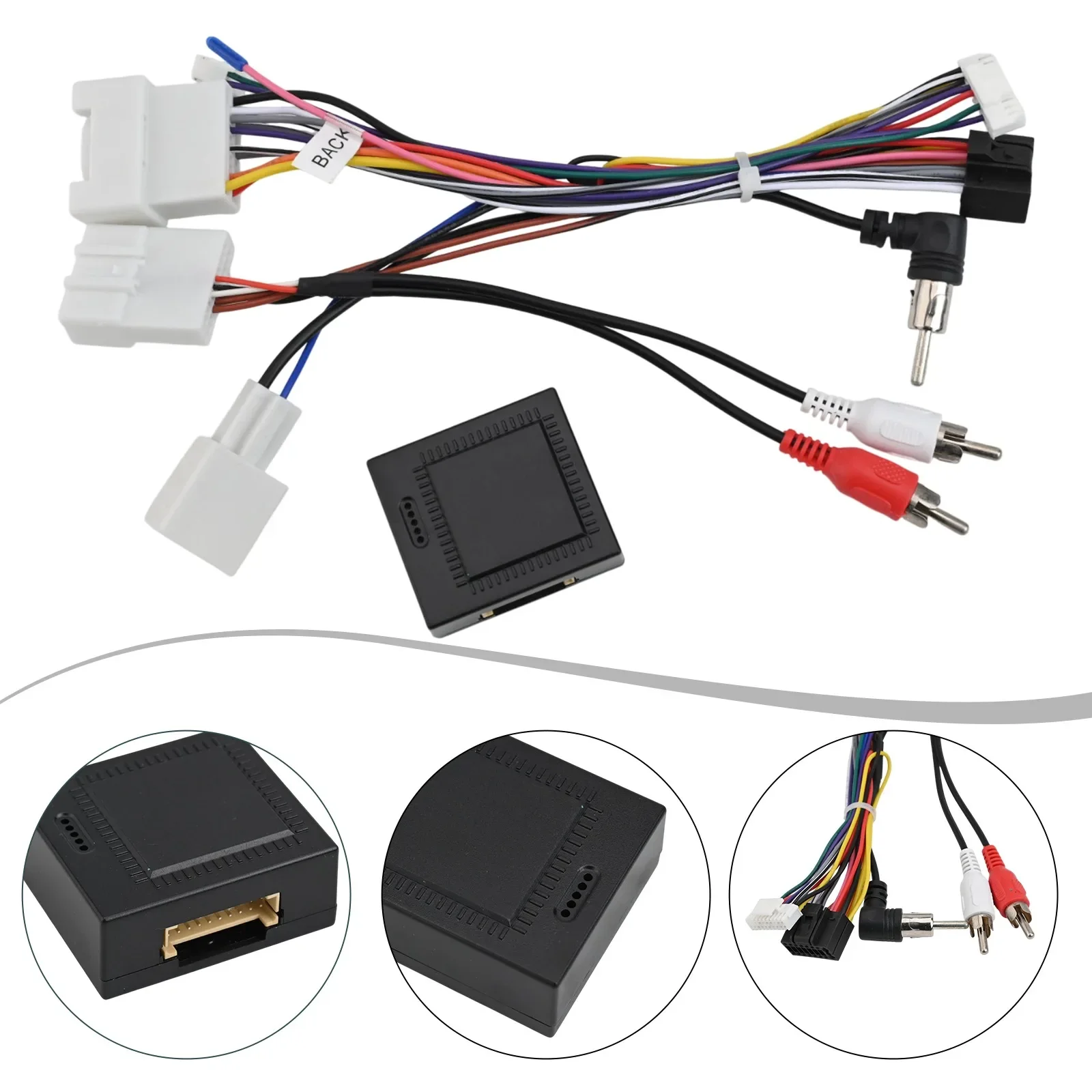 for Radio Installation Car Radio Adapter Made Of ABS PC Materials Practical And Reliable Wear-Resistant  for Radio