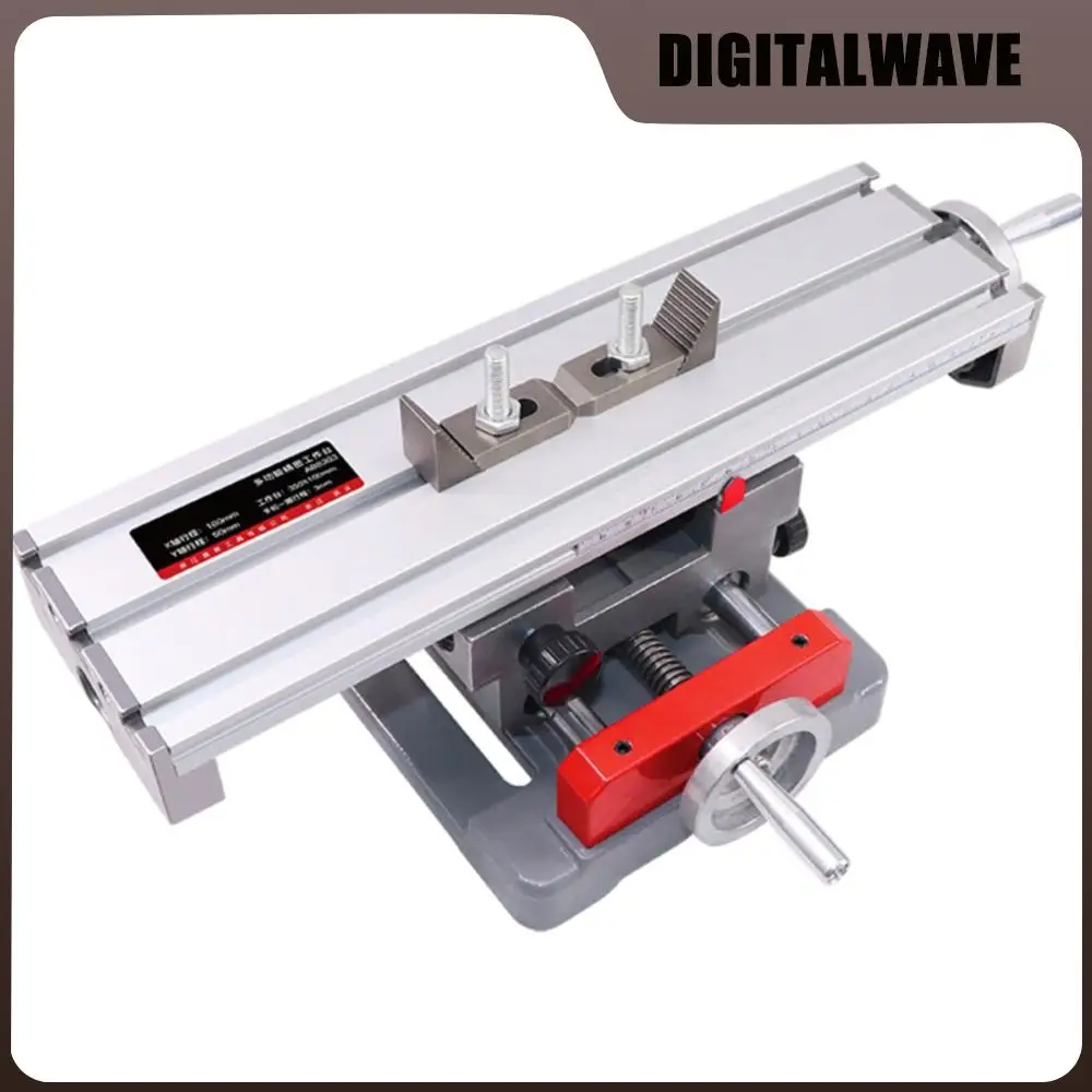 Multifunctional Bench Drill Small cross slide drill stand Precision xy movable table woodworking household