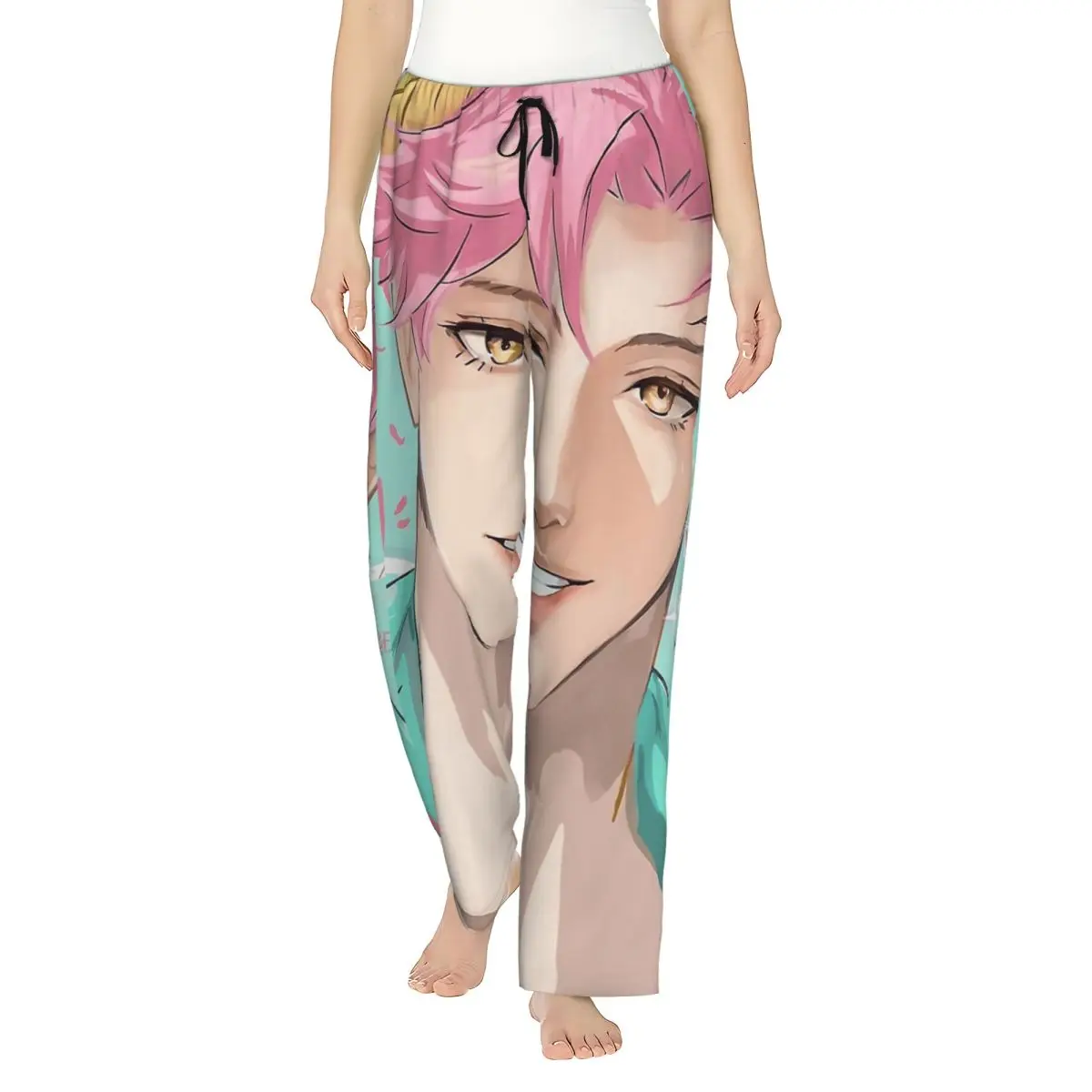 

Пижамы Леди Эбби Сайджа для мальчиков с рисунком Kpop Охотники на демонов Ночные пижамные брюки Дышащие спальные штаны Винтажные домашние брюки