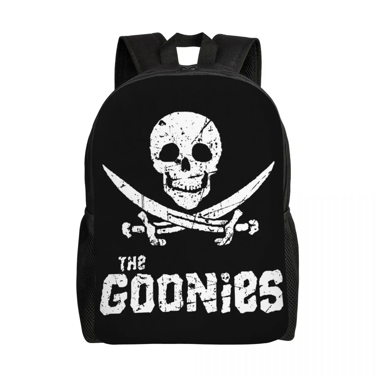 

Custom 3D Print The Goonies Distressed Art Backpack Movie Film School College Travel Bags Women Men Bookbag Fits 15 Inch Laptop