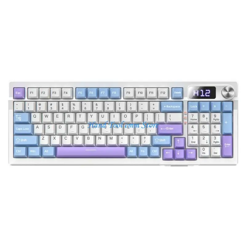 H37F Audiovisual Control Knob Ergonomic Interconnected Mechanical Keyset Against Ignoring Technology