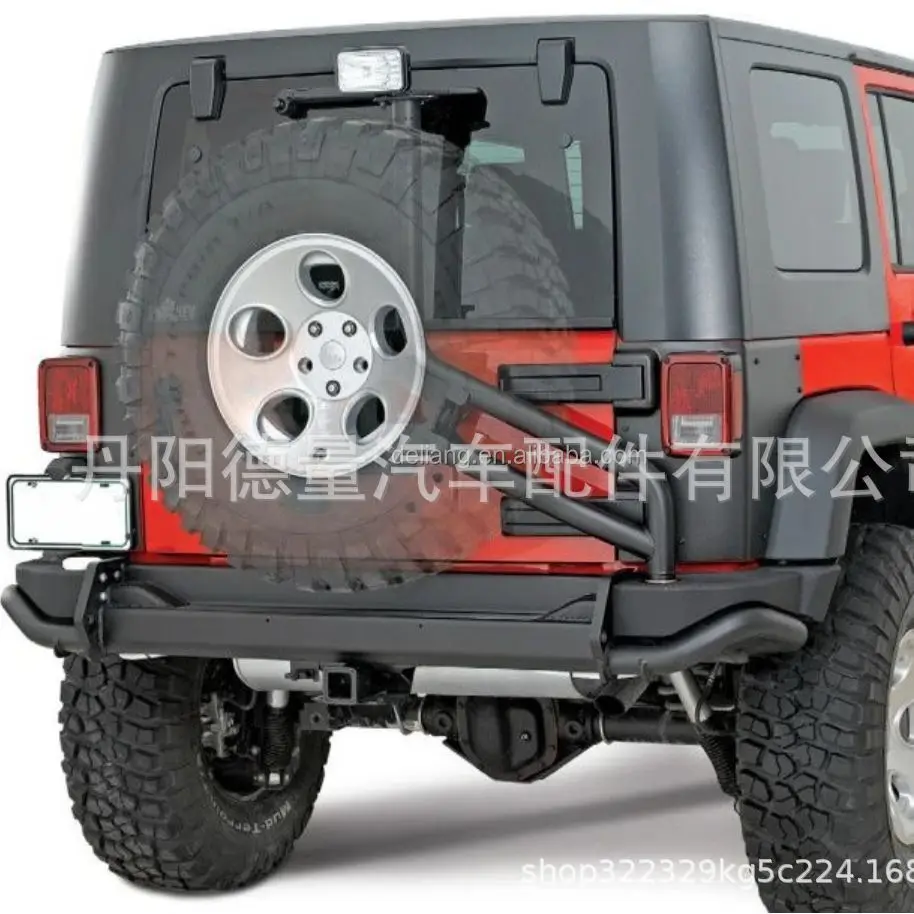 

Cross-border applicable to 07-17JEEP Jeep Wrangler spare tire rack JK reinforced spare tire rack JKAEV spare tire rack