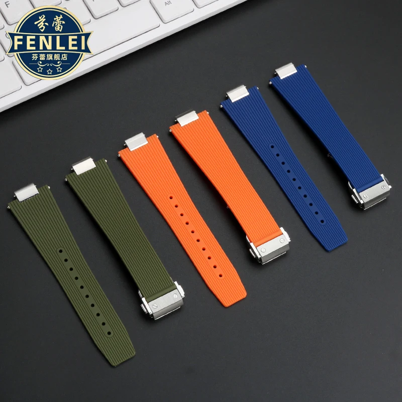 حزام سيليكون لسوار لاعب Tissot PRX السوبر ، رباط ساعة مطاطي للرجال ، موصلات معدنية ، T137 ، T137410A ، T137407A ، 12