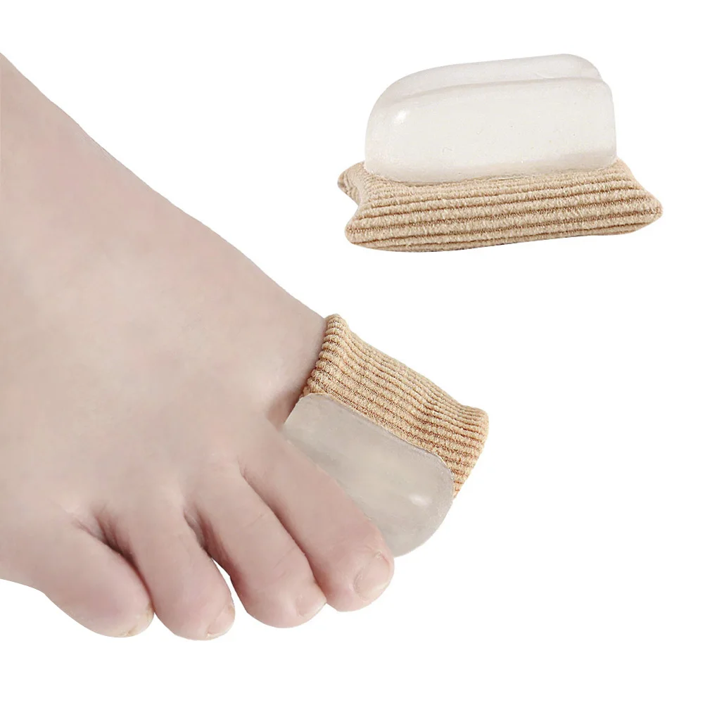 

2pcs Hallux Corrector Soft Gel Cushion Toe Separator Orthopedic Foot Care Tool Bunion Relief Comfortable Design For Home