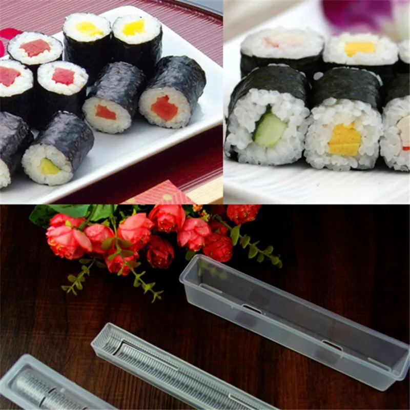 1/2/3 pz/Set fai da te rullo Sushi Roll stampo fare carne verdure Laver rotolo di riso Sushi stampo fare accessori da cucina Kit strumenti