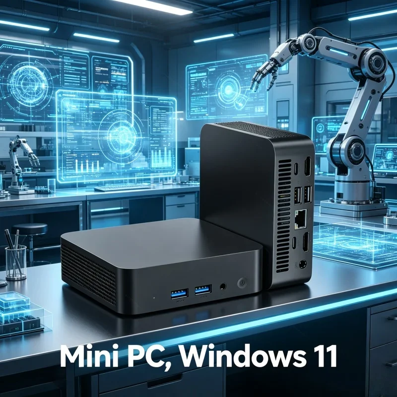 

Portable Gaming Mini PC I9-10980HK Ultra Fast NVMe SSD Windows 11 16/32GB RAM WiFi 6 BT5.2 4K Output Home Entertainment Computer