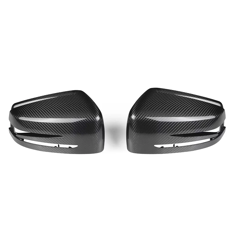 

Universal Dry Carbon Fiber Side Door Rear View Mirror Covers for W204 W176 W117 W218 W212 W207 X156 Ture Factory Fitment