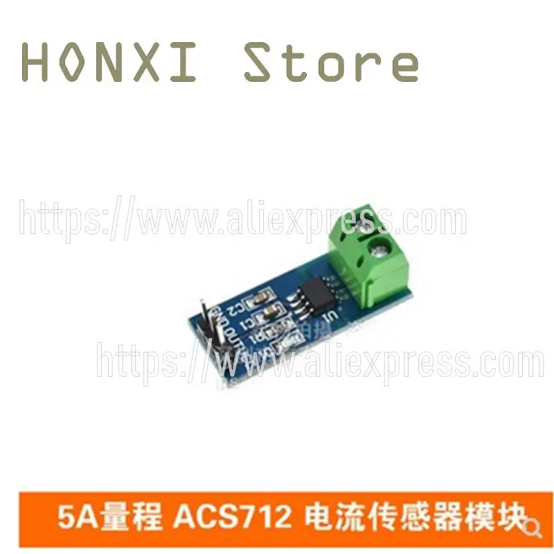 1ชิ้น20A 5A 30A ช่วง ACS712เซ็นเซอร์โมดูลกระแส ACS712ELCTR-05A