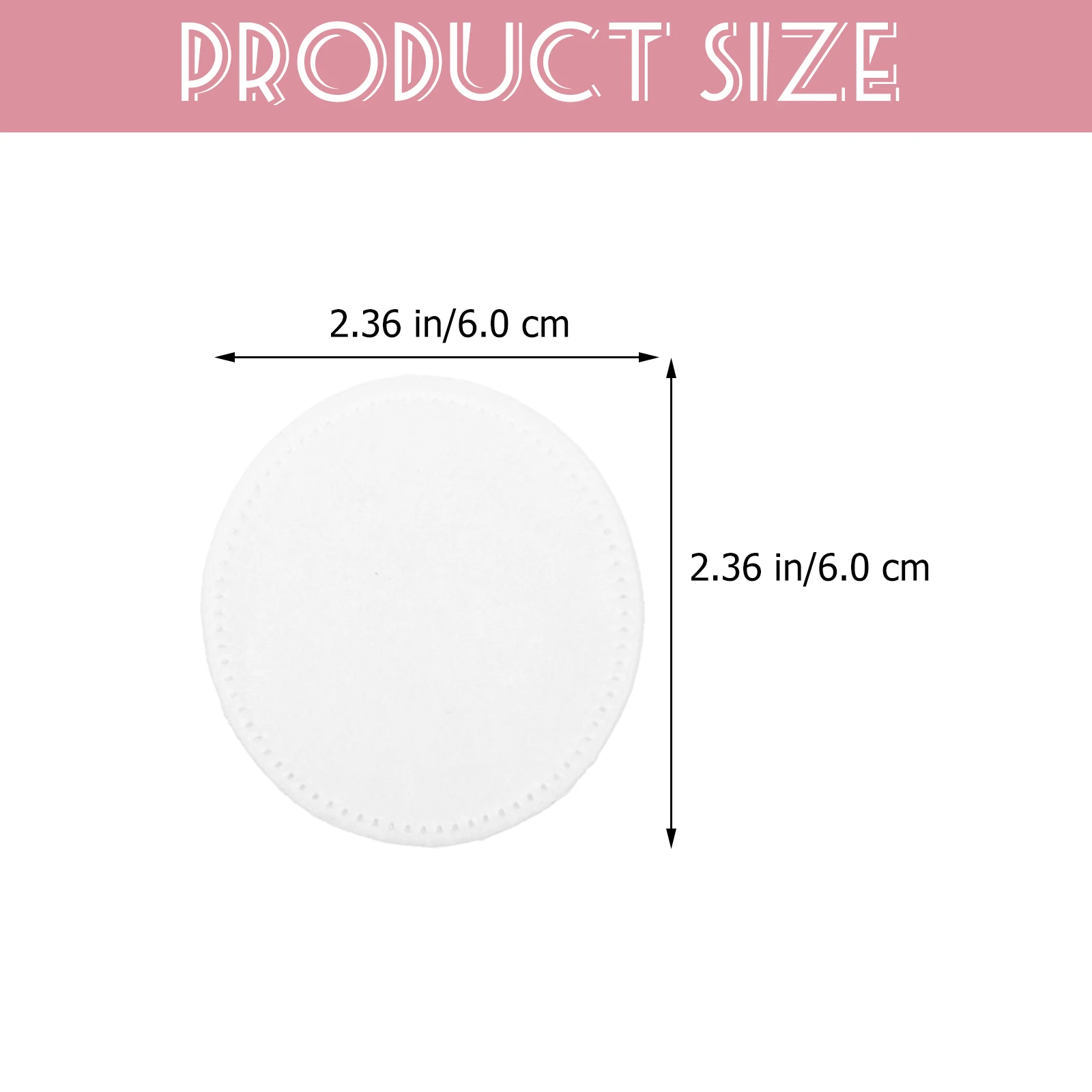 

200 pcs Thickened Cotton Pads Disposable Lightweight Portable Makeup Removal Skin Care Travel Rounds