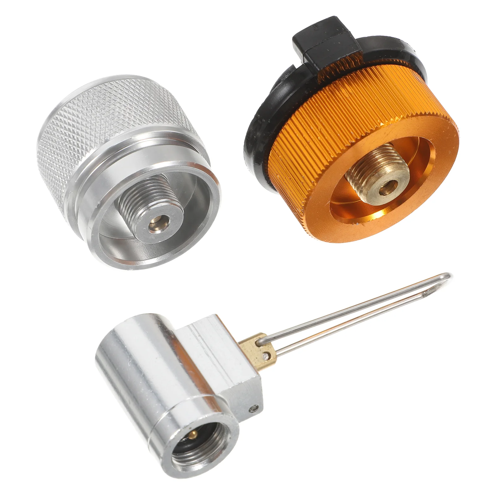 

Outdoor Camping Gas Refill Adapter Kit Stove Gas Connector Set Gas Tank Adapter Propane Canister Converter For Propane Isobutane