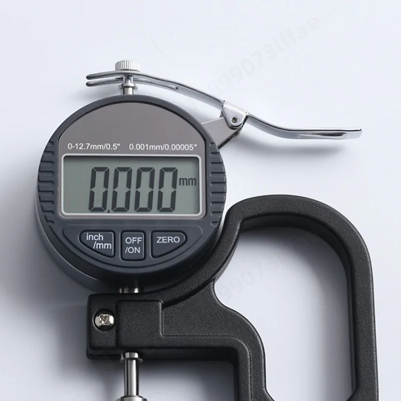 0.001mm Precision Thickness Gauge, Thickness Meter Tester for Paper Film Fabric Leather Plate Measuring