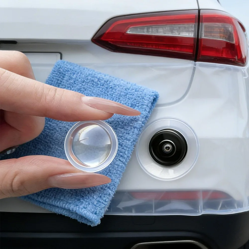 360° Car Rearview Camera Protector Waterproof Acrylic Lens Cover Anti Scratch Transparent Backup Monitor Protection Accessories
