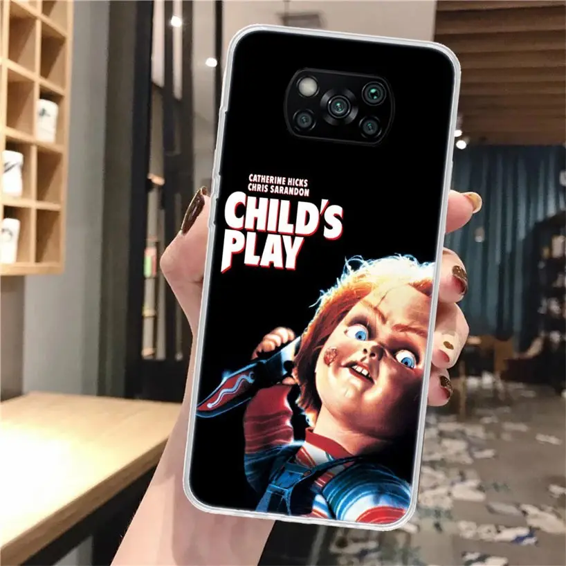 Cult of Chucky Child's Play Soft Phone Case For Xiaomi Poco X3 Pro X6 X5 X4 NFC F6 F5 M5S M4 M3 F4 Gt F3 F2 F1 M2 Fundas Cover P