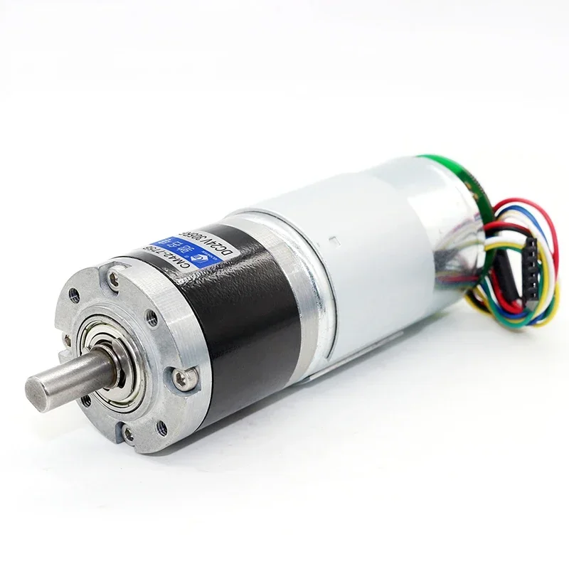 42MM 775 planetary dc motor variable speed belt encoder large torque，for remote control curtain, oven