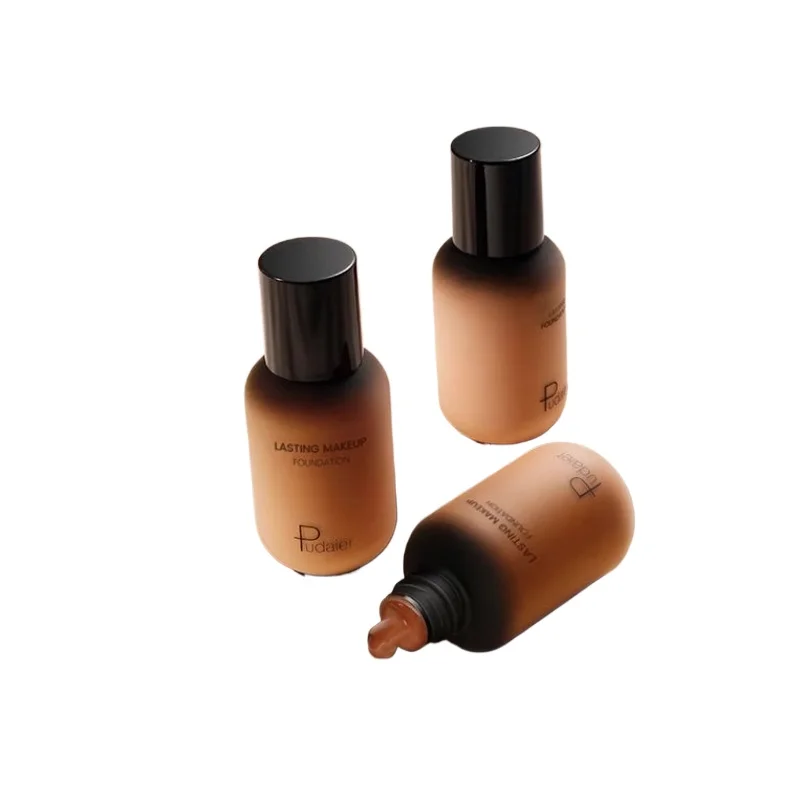 

Black skin European and American makeup black foundation wheat bronze African black dark toner