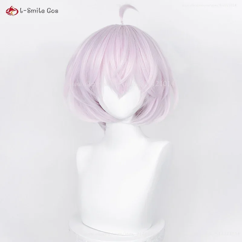 Anime Senju kawaragi cosplay wig 30cm light pink Senju kawagi Akashi wigs heat resistant synthetic hair Party wigs wig cap