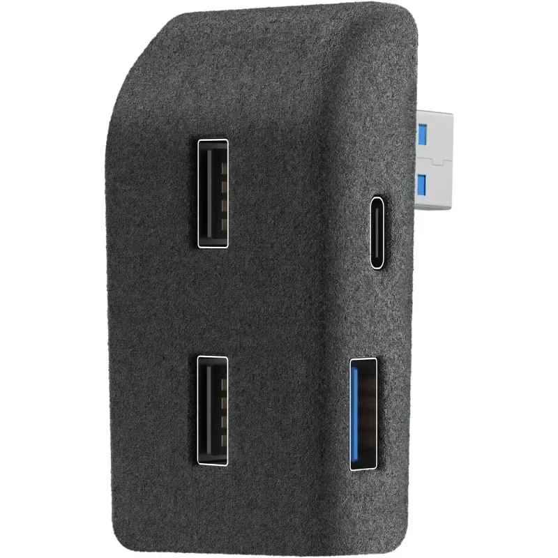 Für Tesla Model 3 Y Highland Juniper 2021–2025, Handschuhfach-Dockingstation, Hochgeschwindigkeits-4-USB-Shunt-Hub, Beflockungsadapter angetrieben