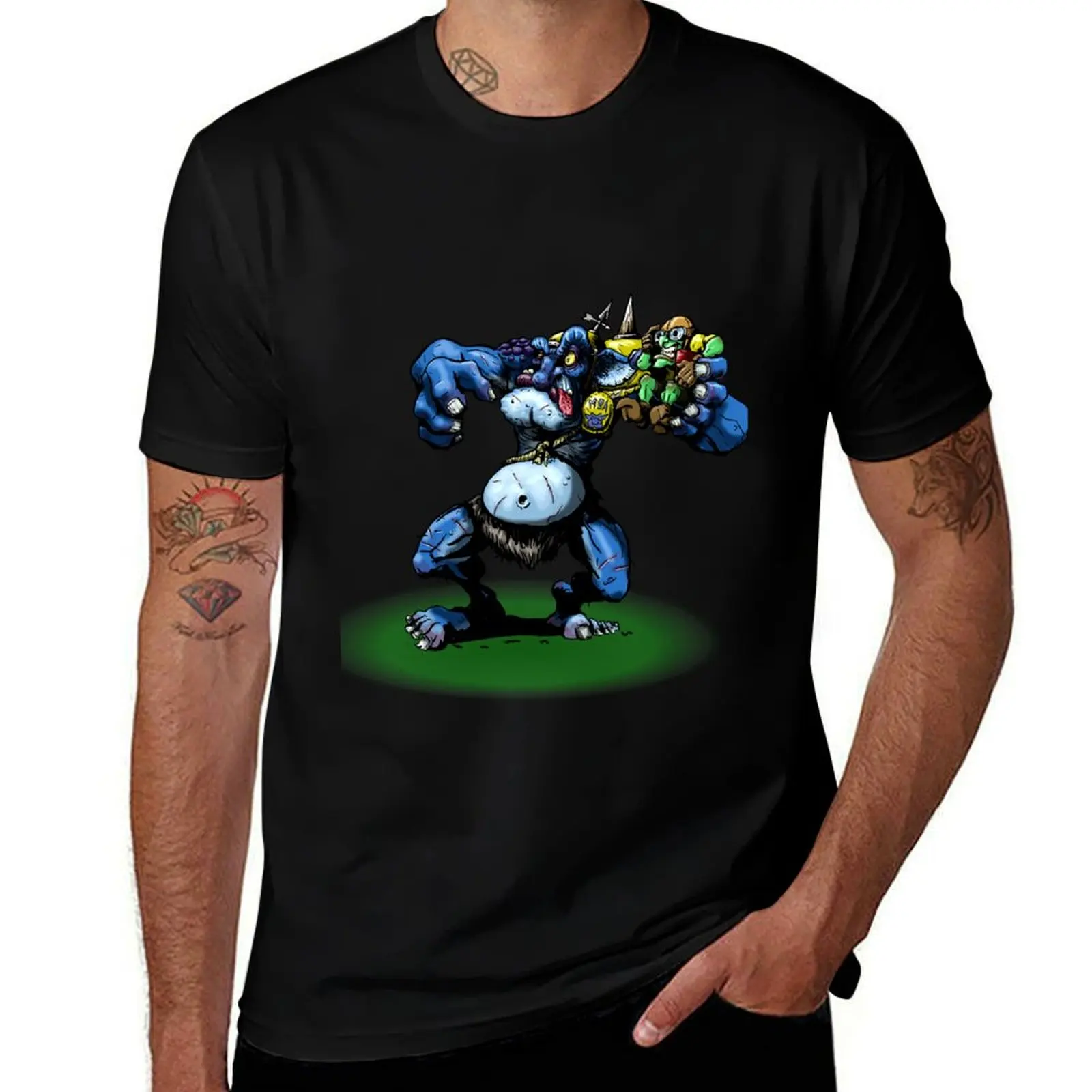 

Trolling Art T-Shirt funny shirt cotton for a boy Blouse funny t shirts men