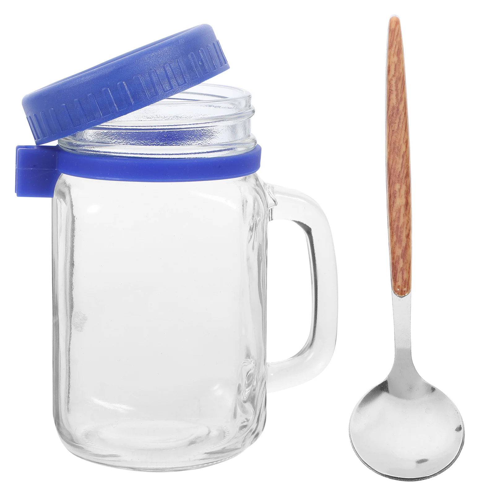 Portable Glass Creative Oatmeal Cup Milk Anti-leak Porridge Breakfast Overnight Yogurt Holder Oats