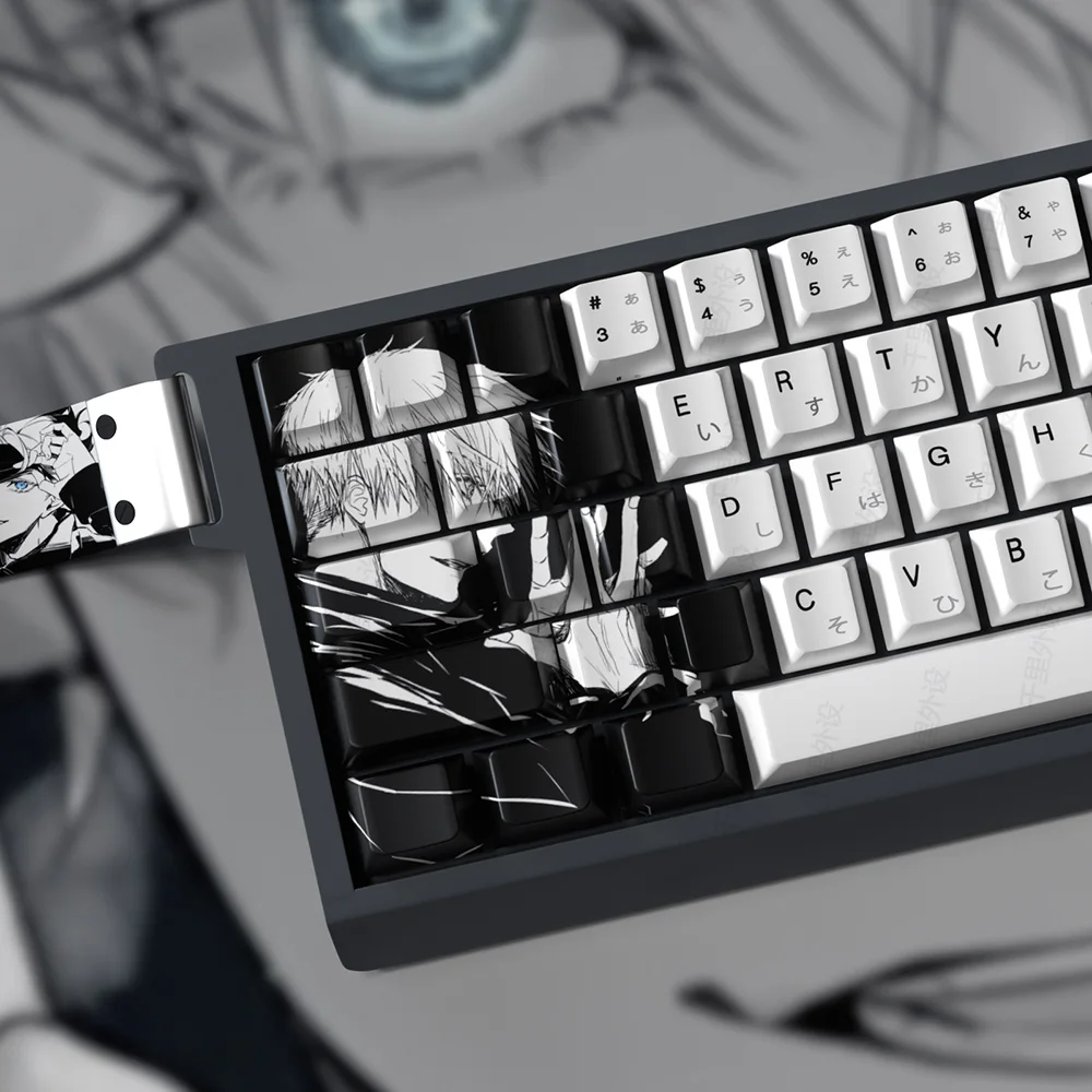 Theme keycap original sublimation 61/64/68/75 mechanical keyboard mu68made68 drunk deer g60