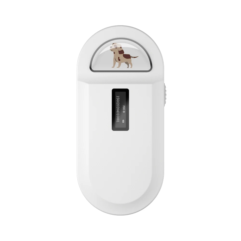 

134.2KHz RFID Animal Reader 15 Digits 125KHz Pet ID Scanner EMID FDX-B ISO 11784/85 Microchip Tag Registration For Cow Fish Dog