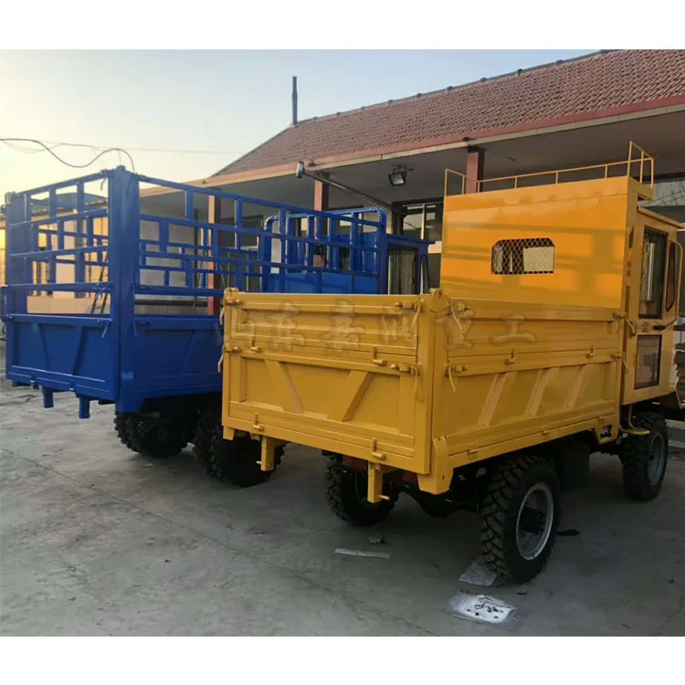 HCY Engineering four different, multi-functional four-wheel transporter, construction site soil pulling six wheels four d