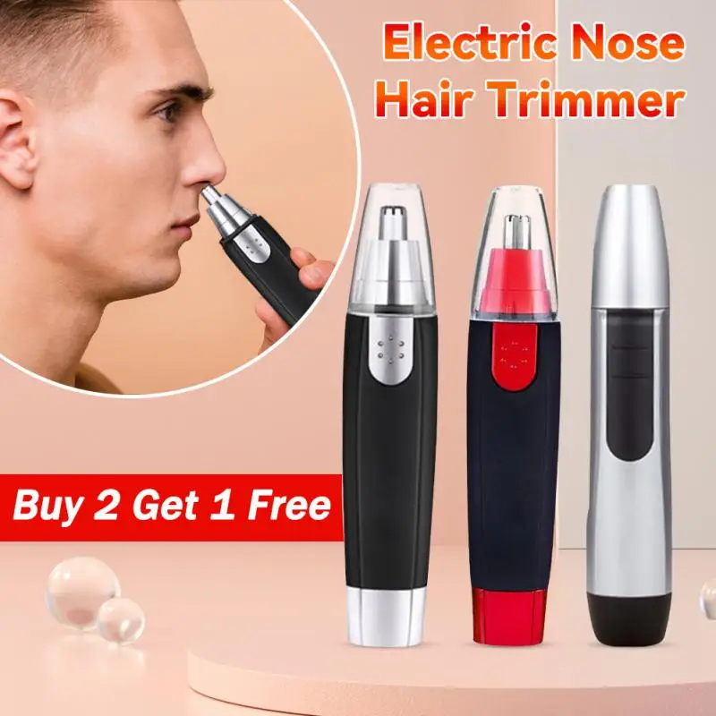 Trimmer Electric Nose Hair Trimmer Mini Portable Ear Trimmer For Men And Women Nose Hair Shaver Waterproof Safe Clean Washable