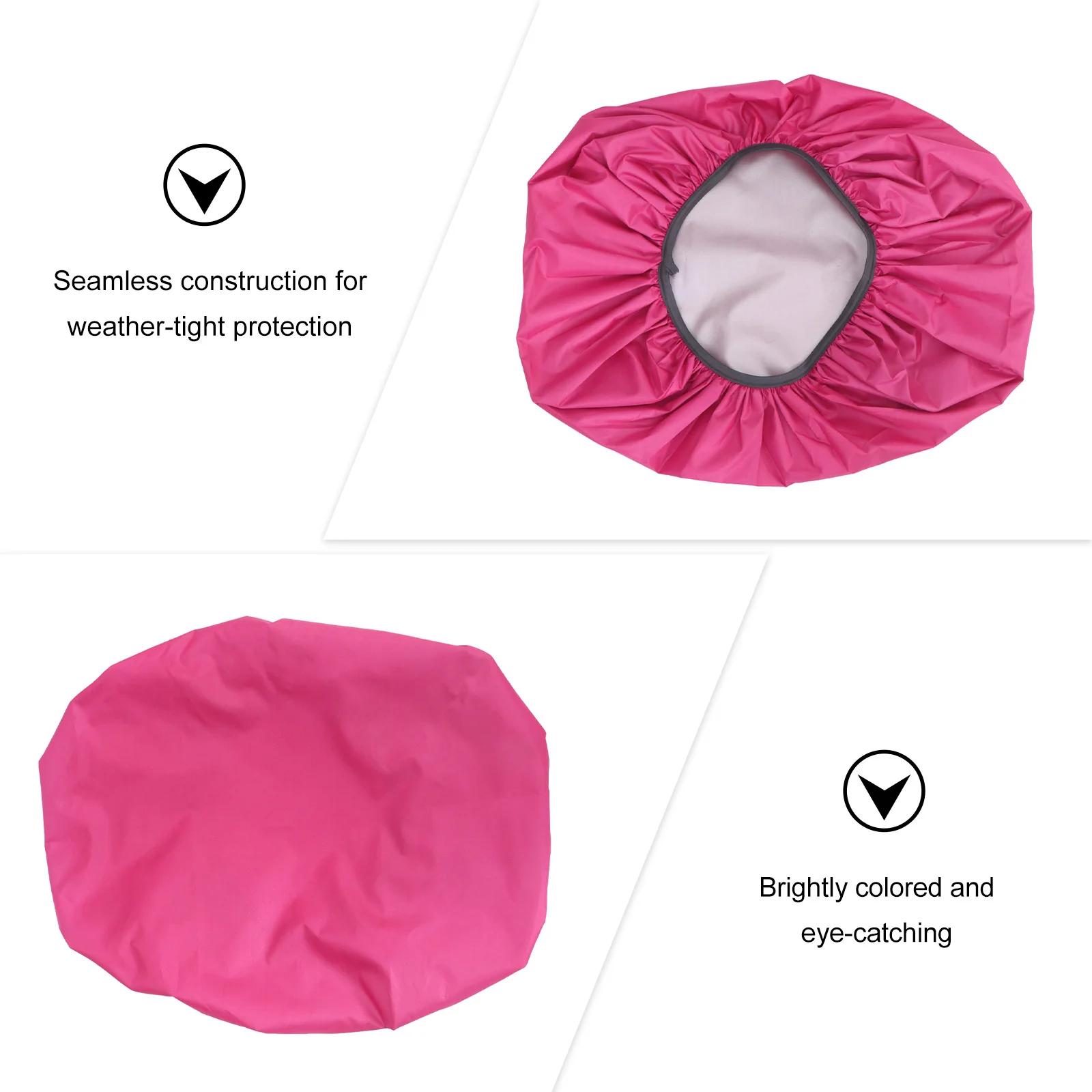 

Waterproof Backpack Cover Rucksack Pack Foldable Outdoor Travel Outdoor Bag Cover Hiking Camping 35L Rose Red