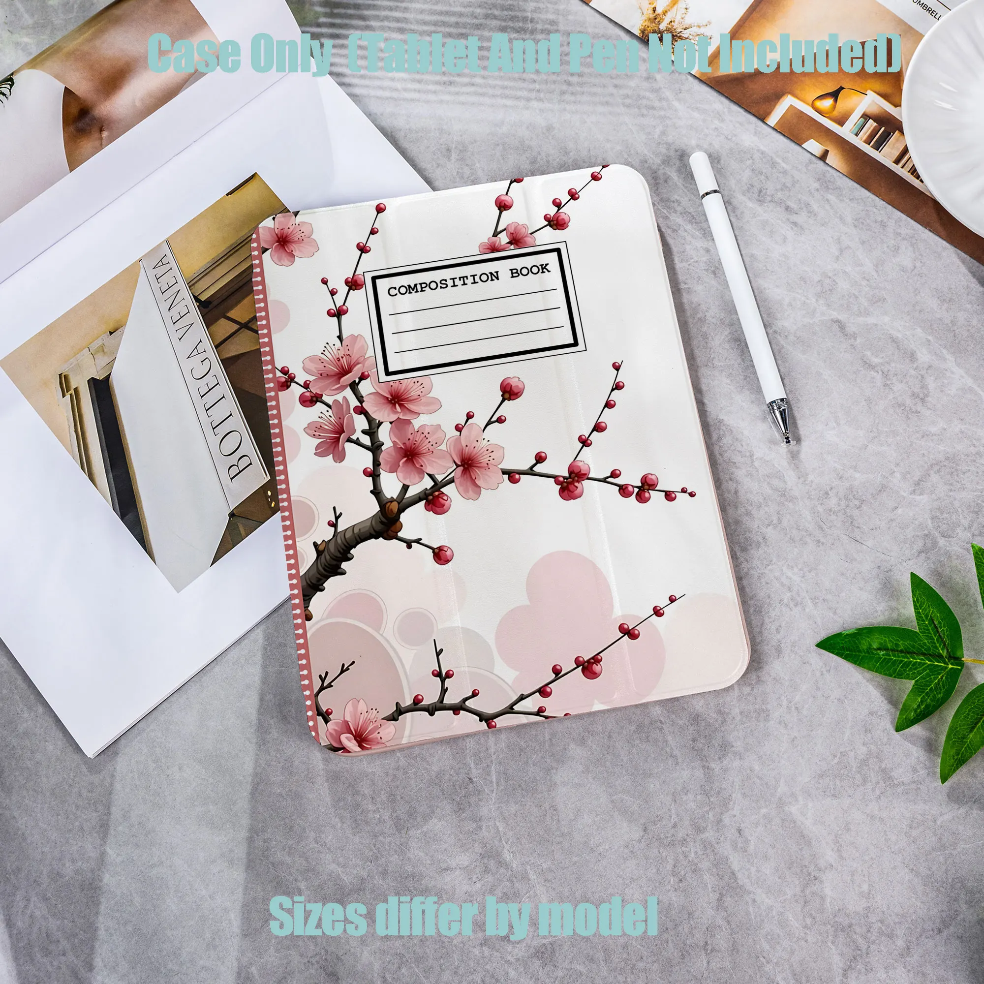 Shockproof TPU Tablet Protective Case with Pencil Holder Auto Sleep Wake for Apple /Samsung/Xiaomi/Redmi/Huawei/Honor