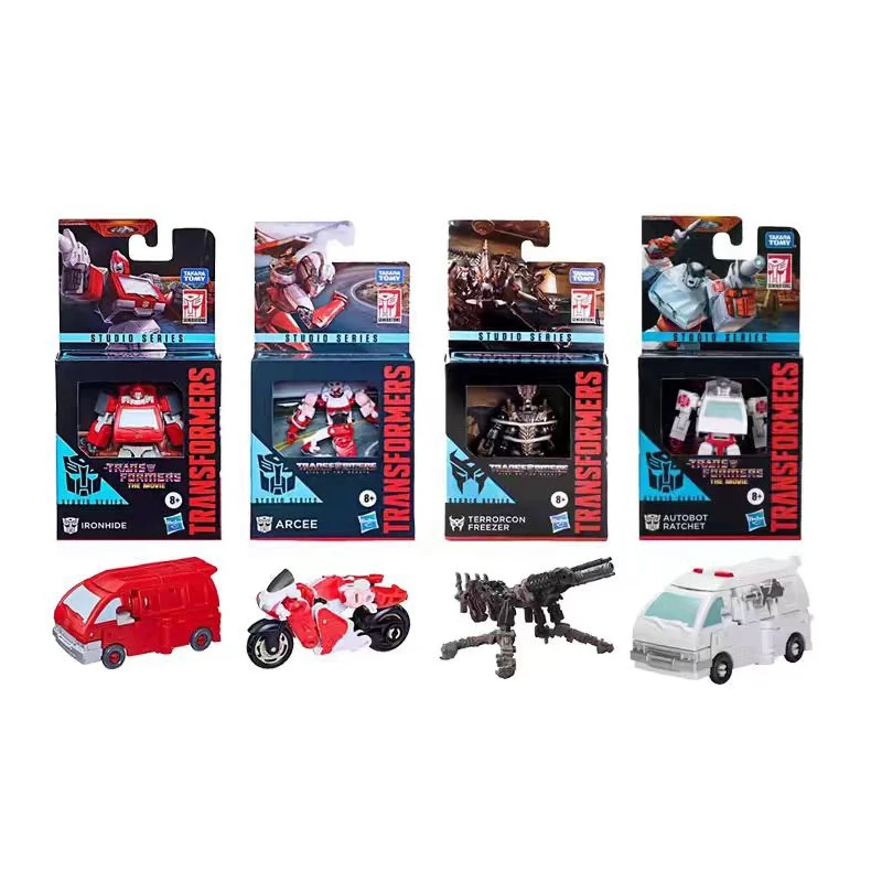 Hasbro Transformers Core Class Transformers Rise of The Beasts Terrorcon Novakane Arcee Ironhide Ratchet ตัวเลขการกระทําของขวัญของเล่น