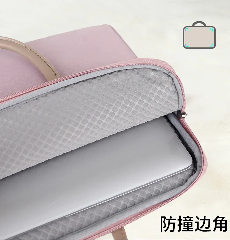 Laptop Bag Women 13.3 14 15 15.6 Inch Handbag Computer Sleeve Cover for Xiaomi Huawei Hp Lenovo MacBook Air Pro 13 Notebook Case