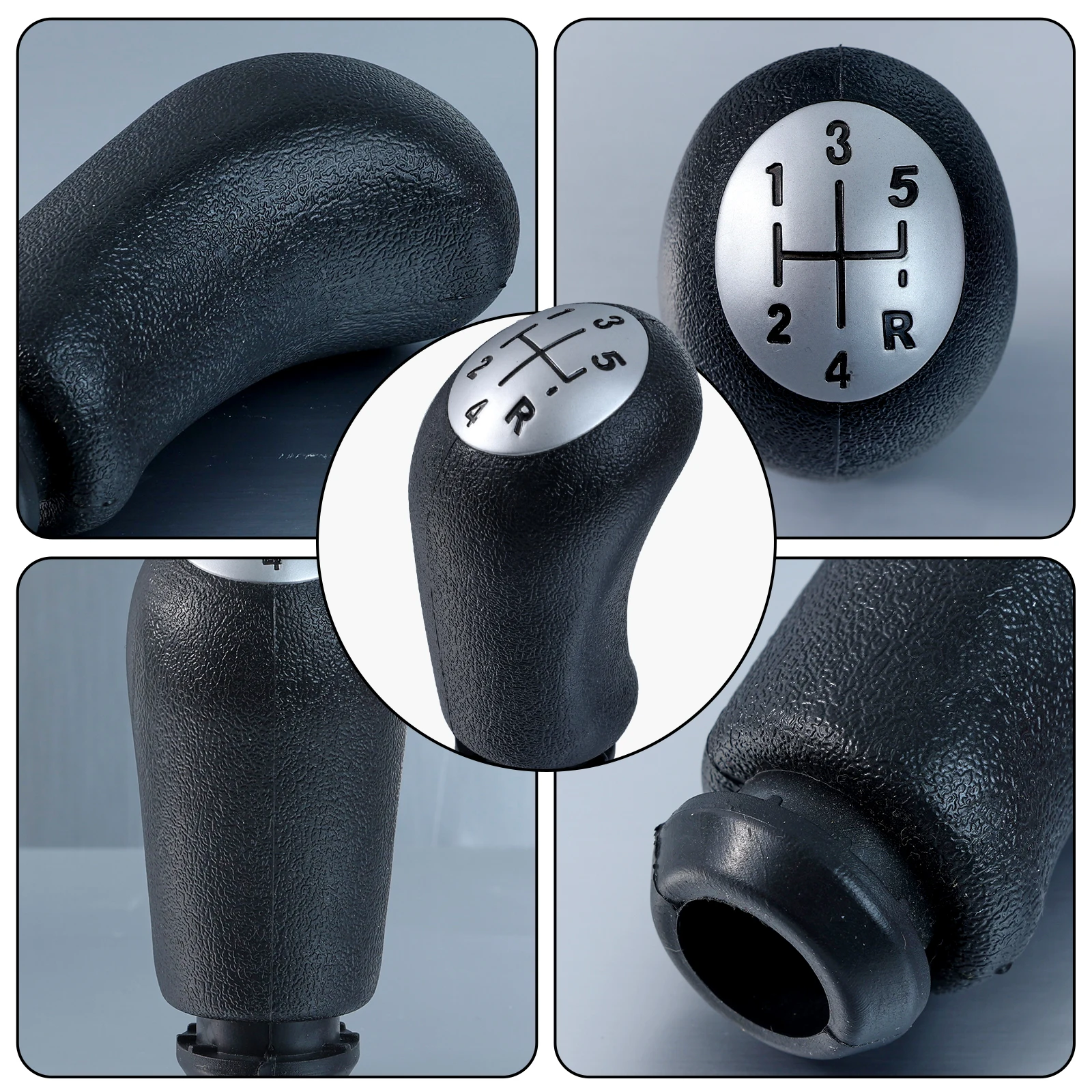 5 Speed Gear Shift Knob For Renault Clio III Espace IV Kangoo II Laguna II Modus Megane II Scenic II Dacia Dokker Lodgy Logan I