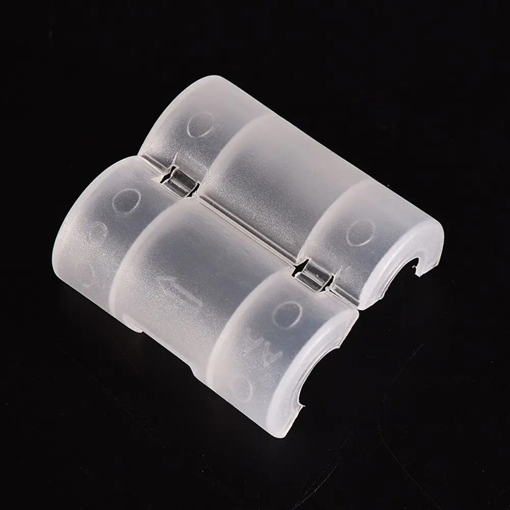 AA To C Size Batteries Holder Batteries Box Battery Converter Battery Adapter Case Battery Switcher Battery Conversion Box