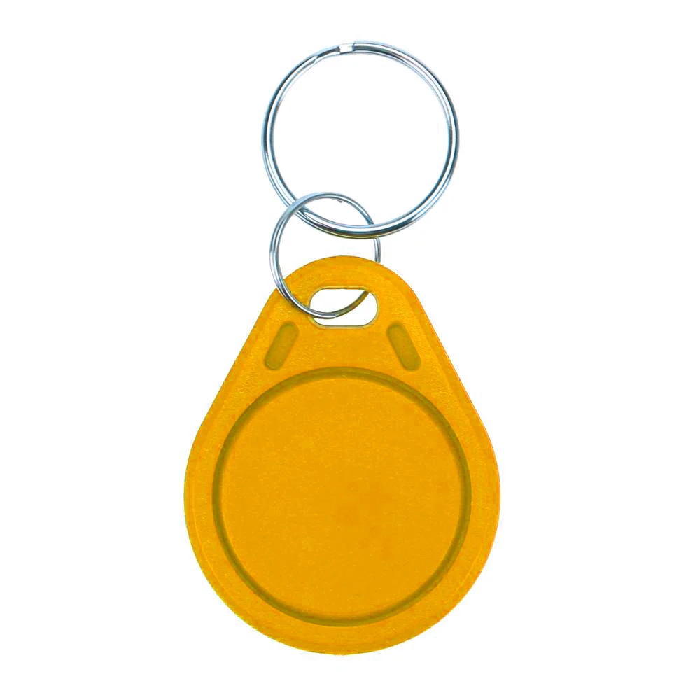 100 stks UID RFID Tag Verwisselbare 1 k 13.56 mHz IC S50 Blok 0 Sector Beschrijfbare Smart Ring Sleutelhanger Alien Chip Keytags Band keyfob