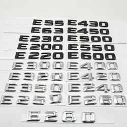 Trunk Emblem Badge Logo For E-Class W210 W211 E43 E53 E63 E55 E200 E220 E250 E280 E320 E350 E420 E550 E500 E430