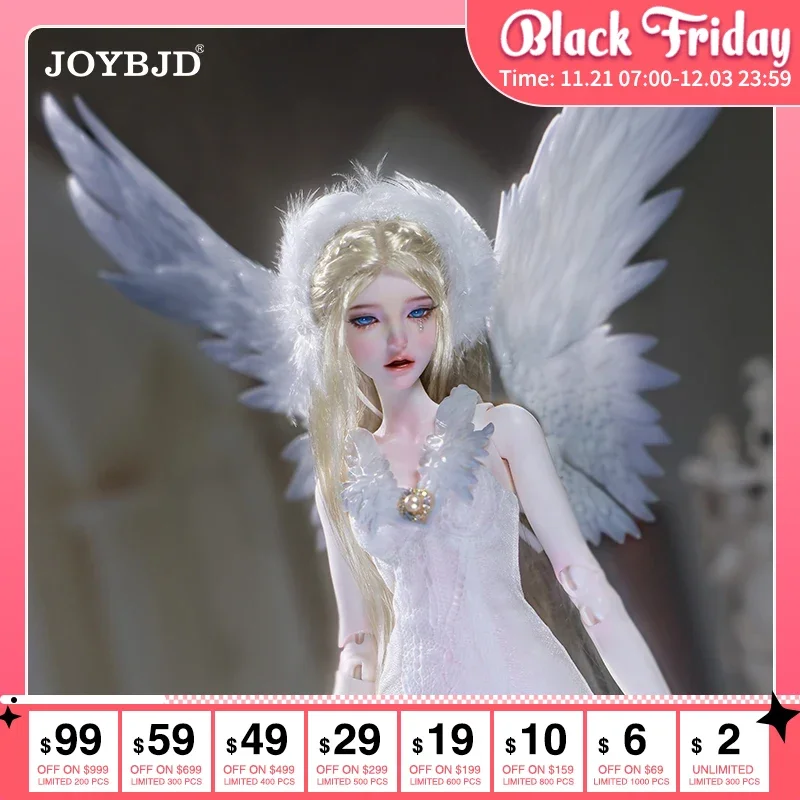 Haniel Bjd Doll 1/4 Charming Elf Haniel, Beautiful Venus Defender of Good and Evil Love Angel Joybjd