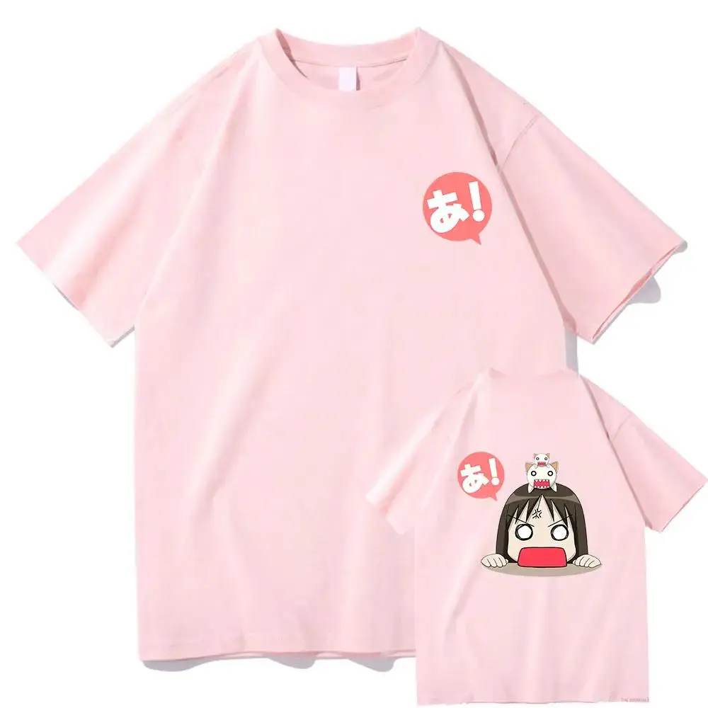 Anime Azumanga Daioh T Shirt Women Kawaii Chibi Osaka and Chiyo Chan\'s Dad T-Shirts Men Sweatshirt Summer Cotton Plus Size Tops