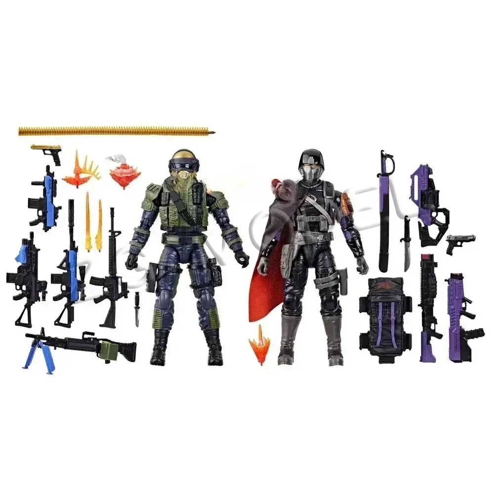 

G.I. Joe GI Joe Classified Series 141 Steel Corps Commander Vs Twilight Guard Action Figure Model Toy Hobby Gift