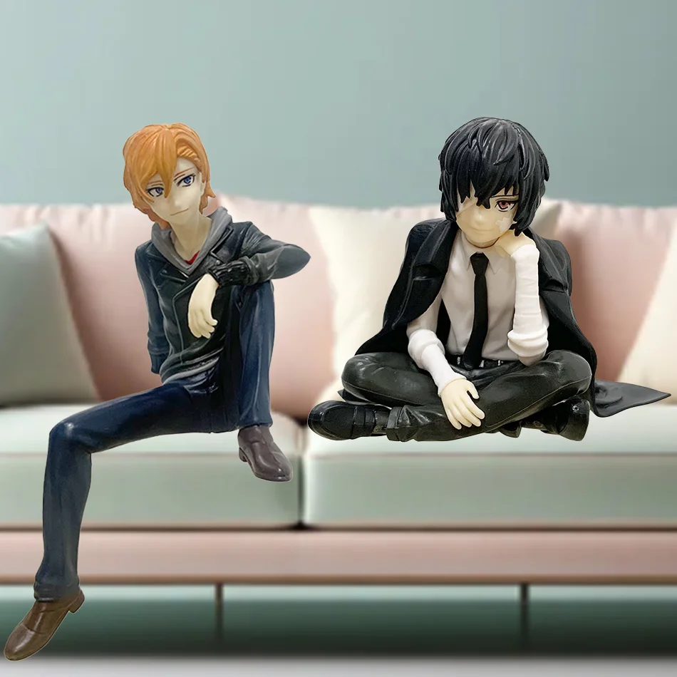 Bungo Stray Dogs Dazai Osamu ‌   Nakahara Chuuya ‌   Japanische Anime Figur Spielzeug Modell Puppen Spielzeug Anime Geschenk