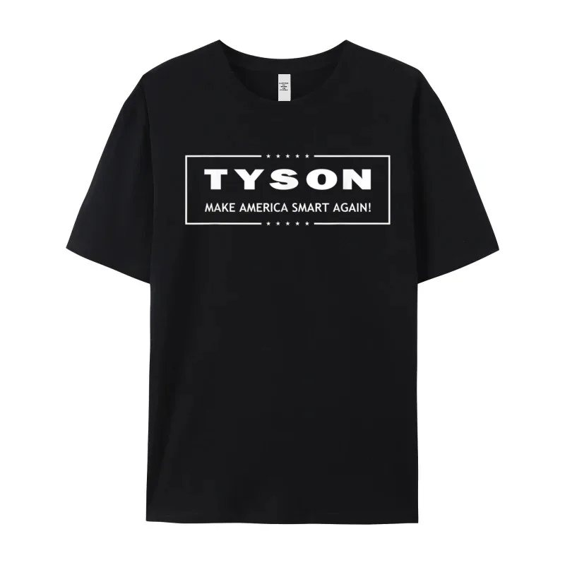 Neil deGrasse Tyson Make America Tops & Tees Graphic Crewneck Funny Short Sleeve Combed cotton Mens Tshirts Graphic T Shirt