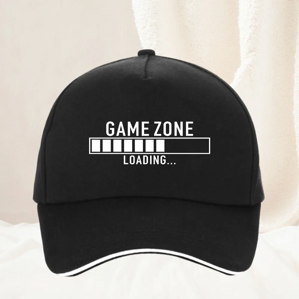 

Game Zone Logo Game Sun Baseball Cap Unisex-Teens Design Hip Hop Hat Summer Trendy Tennis Skate Hot Sale Baseball Caps