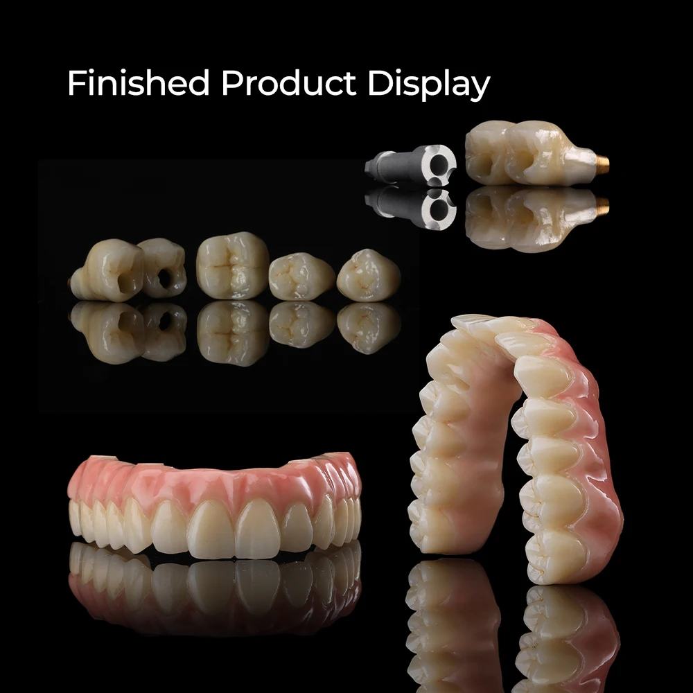 3D Pro Dental Zirconia Multilayer Blocks 98mm CAD CAM Dental Lab Materials Strength 800Mpa-1200Mpa VITA16 & BL1-BL4 Best Powder