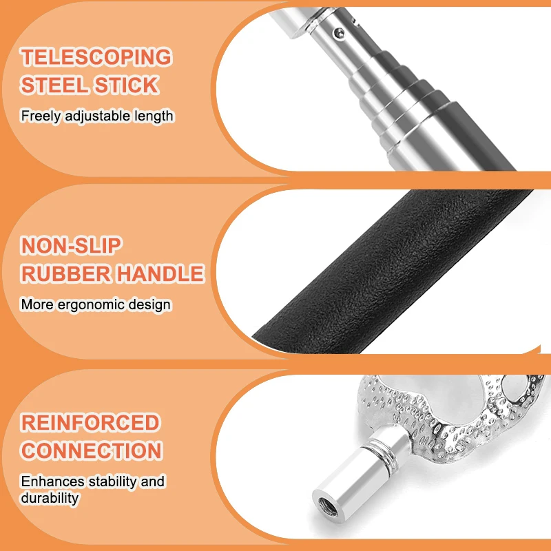 3Pcs/Set Back Scratcher Telescopic Scratching Back Scratcher Massager Kit Scraper Extendable Telescoping Itch Massage Relaxation