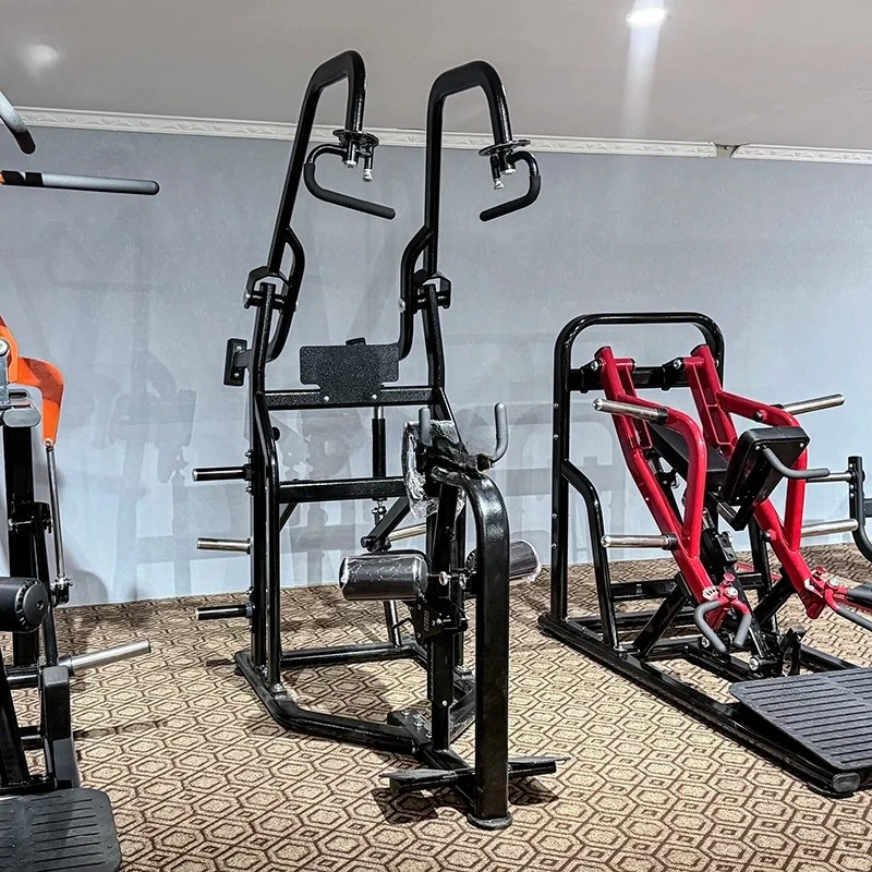 Comprehensive Trainer Plate Loaded Gym Equipment Back Muscle Adjustable High Rowing High Pull Down with Split-type