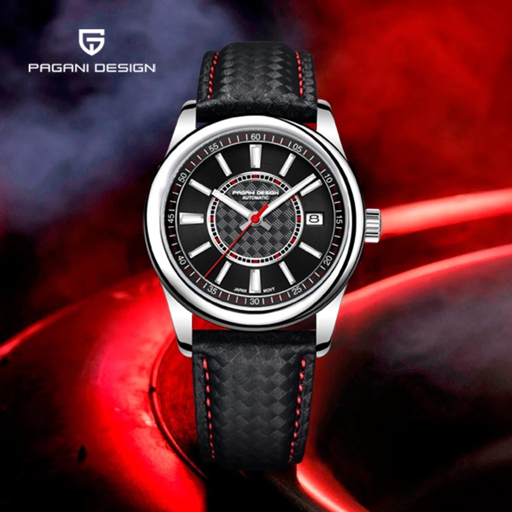 

2025 New PAGANI DESIGN Mens Mechanical Watches NH35A Automatic Watch For Men Top Luxury Sapphire Mirror Waterproof Sports Gift
