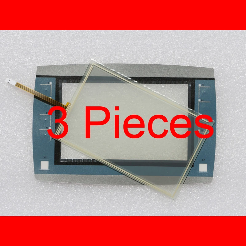 3 pièces KTP700F 6AV2 125 6AV2125-2GB23-0AX0-films de protection en plastique panneaux pour écrans tactiles