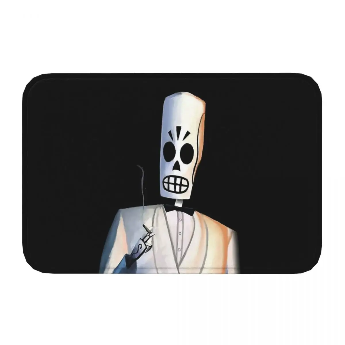 Grim Fandango Game Bathroom Mat Manny Doormat Living Room Carpet Balcony Rug Home Decoration