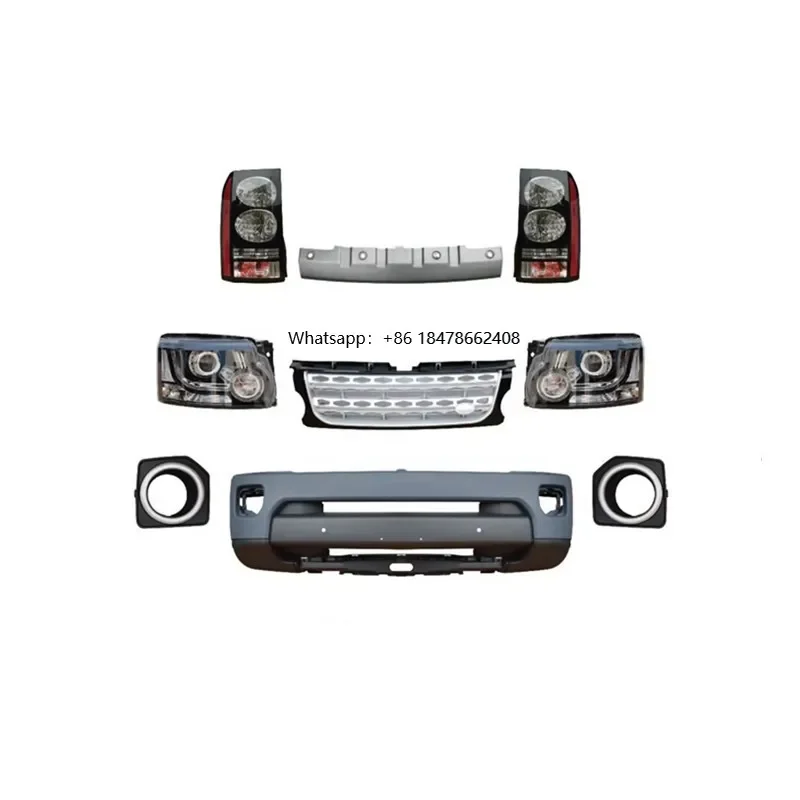 2010-2013 LR4 up to 2014-2016 LR4 Body Kit for  Discovery IV Facelift Bodykit Car Auto Parts