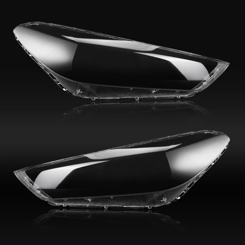 Right Front Headlight Cover Transparent Lens Glass Lampshade Shell For Hyundai Tucson 2015-2018 Car Head Light Cover Accessories